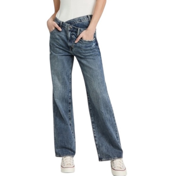 Pistola Los Angeles Bobbie High Rise Wide Leg Jeans Size 26 - Picture 1 of 12